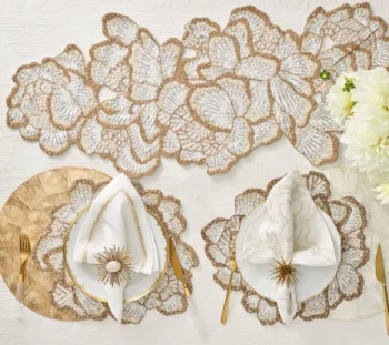 Kim Seybert Botanica Table Runner - Image 3