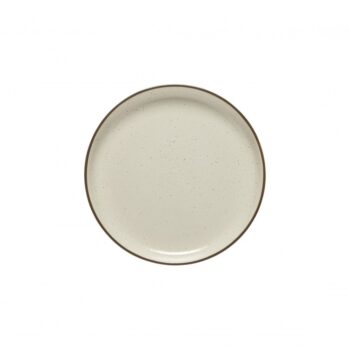 Casafina Monterosa Salad Plate - Cream/Cocoa