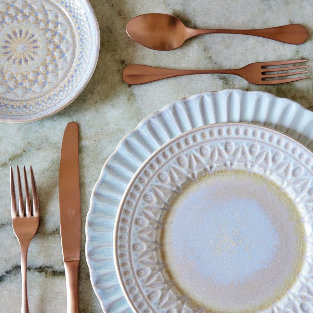 Costa Nova Cristal Salad/Dessert Plate - Nacar - Image 2