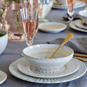 Costa Nova Cristal Soup/Cereal Bowl 7" - Nacar - Image 3