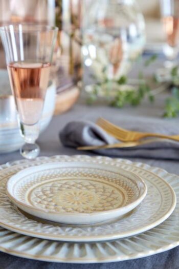 Costa Nova Cristal Dinner Plate - Nacar - Image 3