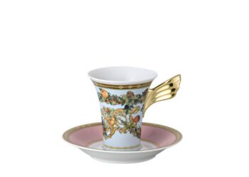 Versace by Rosenthal Butterfly Garden Espresso Cup & Saucer