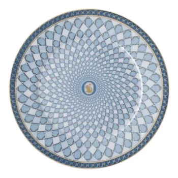 Rosenthal Swarovski Signum Azure Blue Bread & Butter Plate