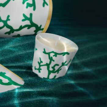 Raynaud Cristobal Emerald Candle Pot - Image 2