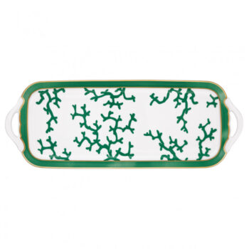 Raynaud Cristobal Emerald Long Cake Plate