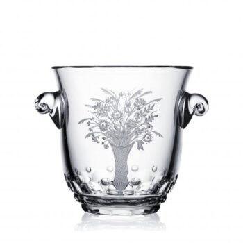 Varga Art Crystal Florence Clear Ice Bucket
