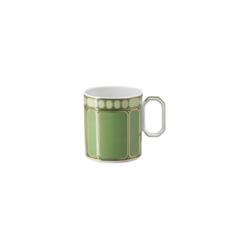 Rosenthal Swarovski Signum Fern Green Mug