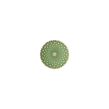Rosenthal Swarovski Signum Fern Green Canape Plate