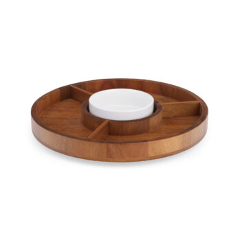 Nambe Duets Lazy Susan 14"D - Image 2