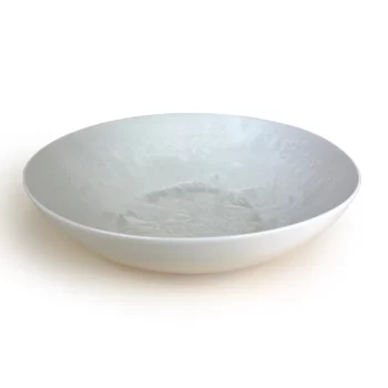 Michael Wainwright Borealis White Large Serving Bowl