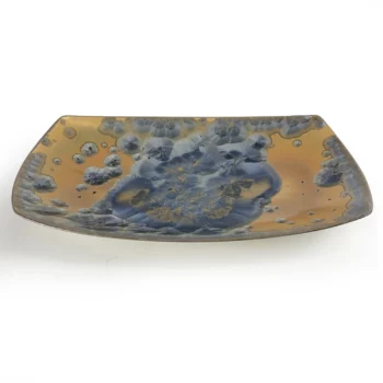Michael Wainwright Borealis Blue Oval Platter - Image 3