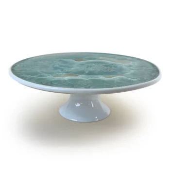 Michael Wainwright Borealis Aqua Cake Stand