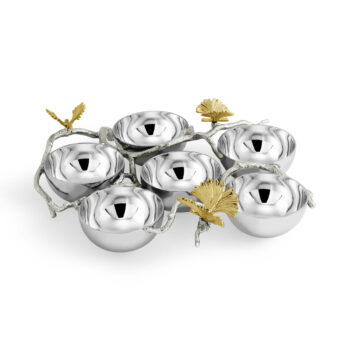 Michael Aram Butterfly Ginkgo Luxe Seder Plate - Image 3