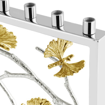 Michael Aram Butterfly Ginkgo Luxe Menorah - Image 3