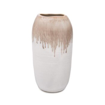 Simon Pearce Burlington Pottery Vase, Medium - Bluff