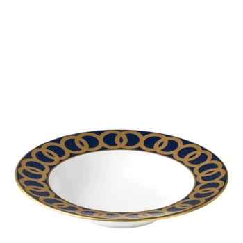 Royal Crown Derby Riviera Dream Navy Rim Bowl - Image 2