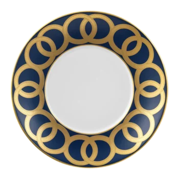 Royal Crown Derby Riviera Dream Navy Tea Saucer