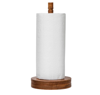 Juliska Bilbao Wood Paper Towel Holder - Image 2