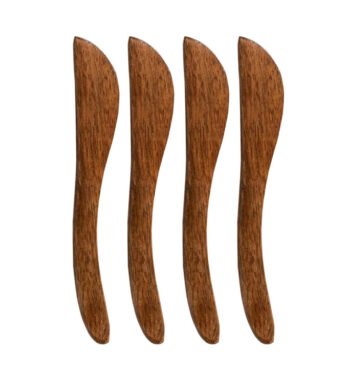 Juliska Bilbao Wood Spreaders - Set of 4