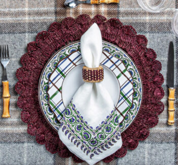 Juliska Macrame Placemat - 3 Colors - Image 3