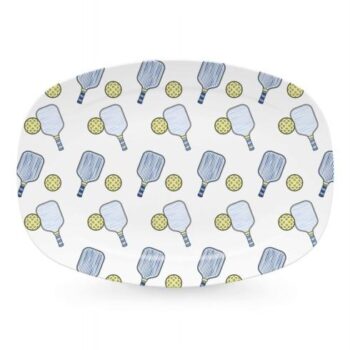 Mariposa Tray Chic Pickleball Platter 14"L x 10"W