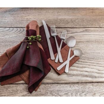 Simon Pearce Hanover 5-Piece Flatware Setting - Image 4