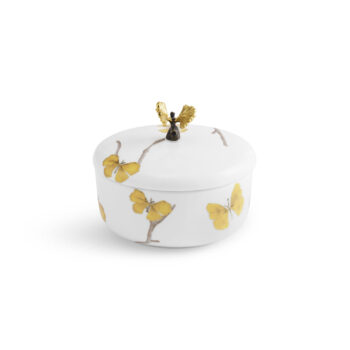 Michael Aram Butterfly Ginkgo Porcelain Large Container