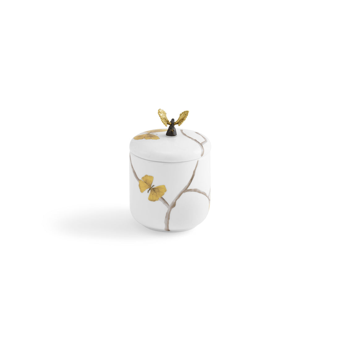 Michael Aram Butterfly Ginkgo Porcelain Small Container - The Pink