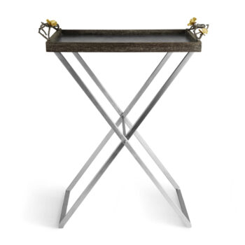 Michael Aram Butterfly Ginkgo Butler Tray Stand