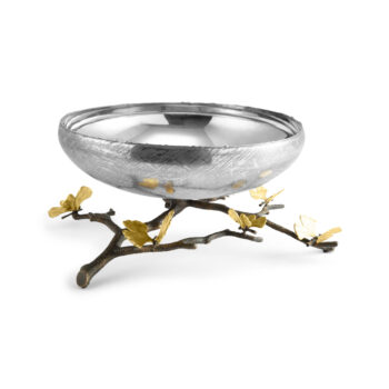 Michael Aram Butterfly Ginkgo Footed Bowl - Centerpiece