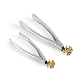 Michael Aram Butterfly Ginkgo Lock Spring Tongs - 2 Sizes