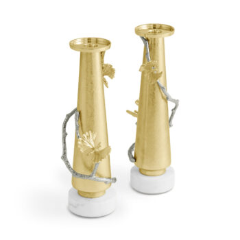Michael Aram Butterfly Ginkgo Luxe Candleholders - Image 2