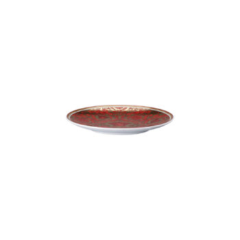 Versace by Rosenthal Medusa Garland Red Bread & Butter Plate - Image 2