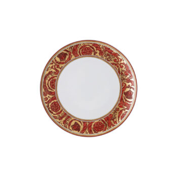 Versace by Rosenthal Medusa Garland Red Salad Plate