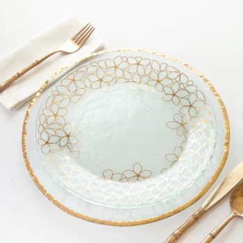 Annieglass Daisy Chain Dinner Plate - Image 2