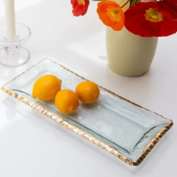 Annieglass Edgey Appetizer Tray