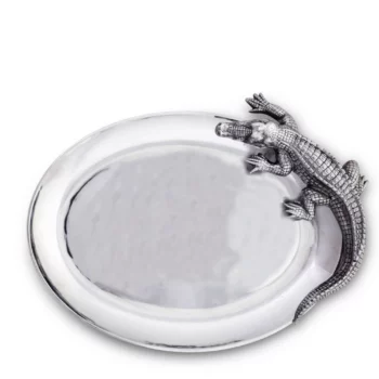 Arthur Court Alligator Oval Platter