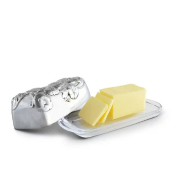 Arthur Court Butterfly Butter Dish
