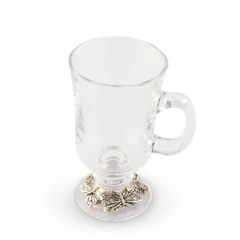 Arthur Court Butterfly Glass Mug - Image 2