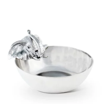 Arthur Court Elephant Bowl - 10.5"