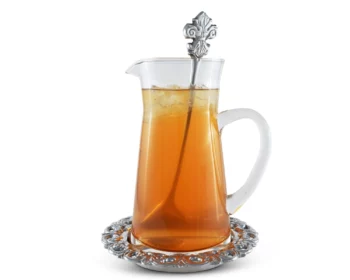 Arthur Court Fleur-de-Lis Pitcher Set - Image 3