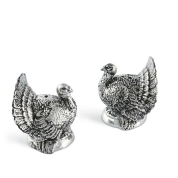 Arthur Court Turkey Salt and Pepper Shakers - Image 2