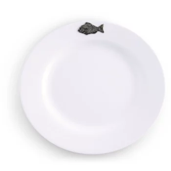 Arthur Court Fish Melamine Lunch Plates - Set of 4 - Image 2