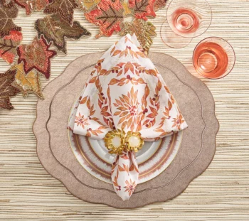 Kim Seybert Laurel Napkin - Set of 4 - Image 2