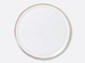 Bernardaud Pompadour Round tart platter 13"D