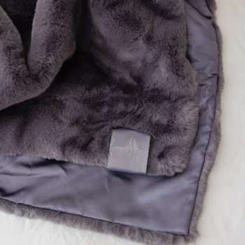 Pretty Rugged Anchor Grey TS Luxe Blanket - 55" x 70" - Image 3