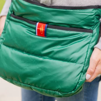 Pretty Rugged Green Pretty Puffer Bag - Image 3