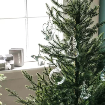 Simon Pearce Snowman Ornament - Image 2