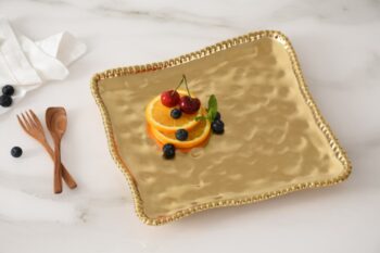 Pampa Bay Monte Carlo Square Serving Platter 11" x 11"