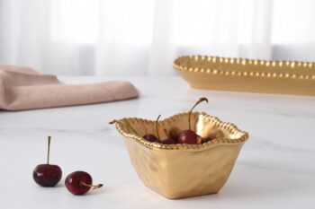 Pampa Bay Monte Carlo Square Snack Bowl 4 × 4 × 2 in - Image 2